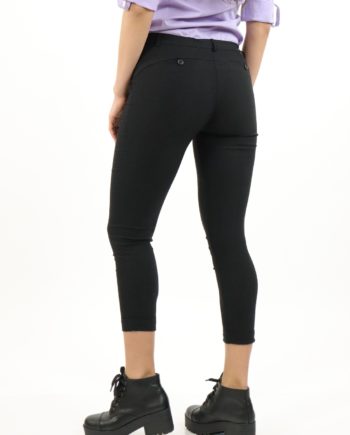Pantalone Elasticizzato Modello Push Up - Colore Nero